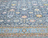 12x16 Zeigler Blue Afghan Hand Knotted Wool Area Rug
